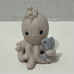 PRECIOUS MOMENTS octopus and fish I Only Have Arms for you 1992 figurine